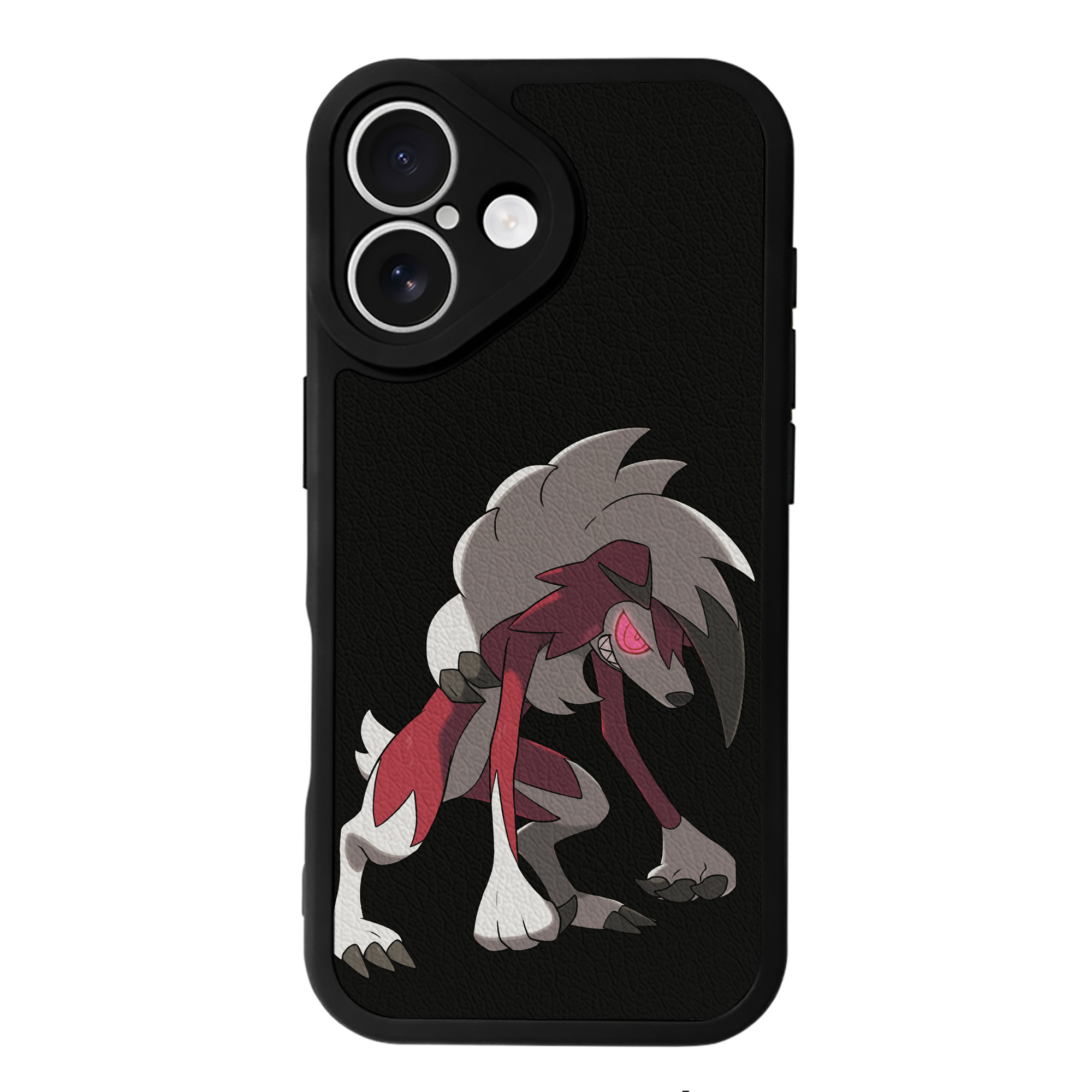 （画像用） ポケットモンスター Pokémon 【iPhone 16シリーズ対応】シリコンスマホケース（レザー調） 材質：シリコン